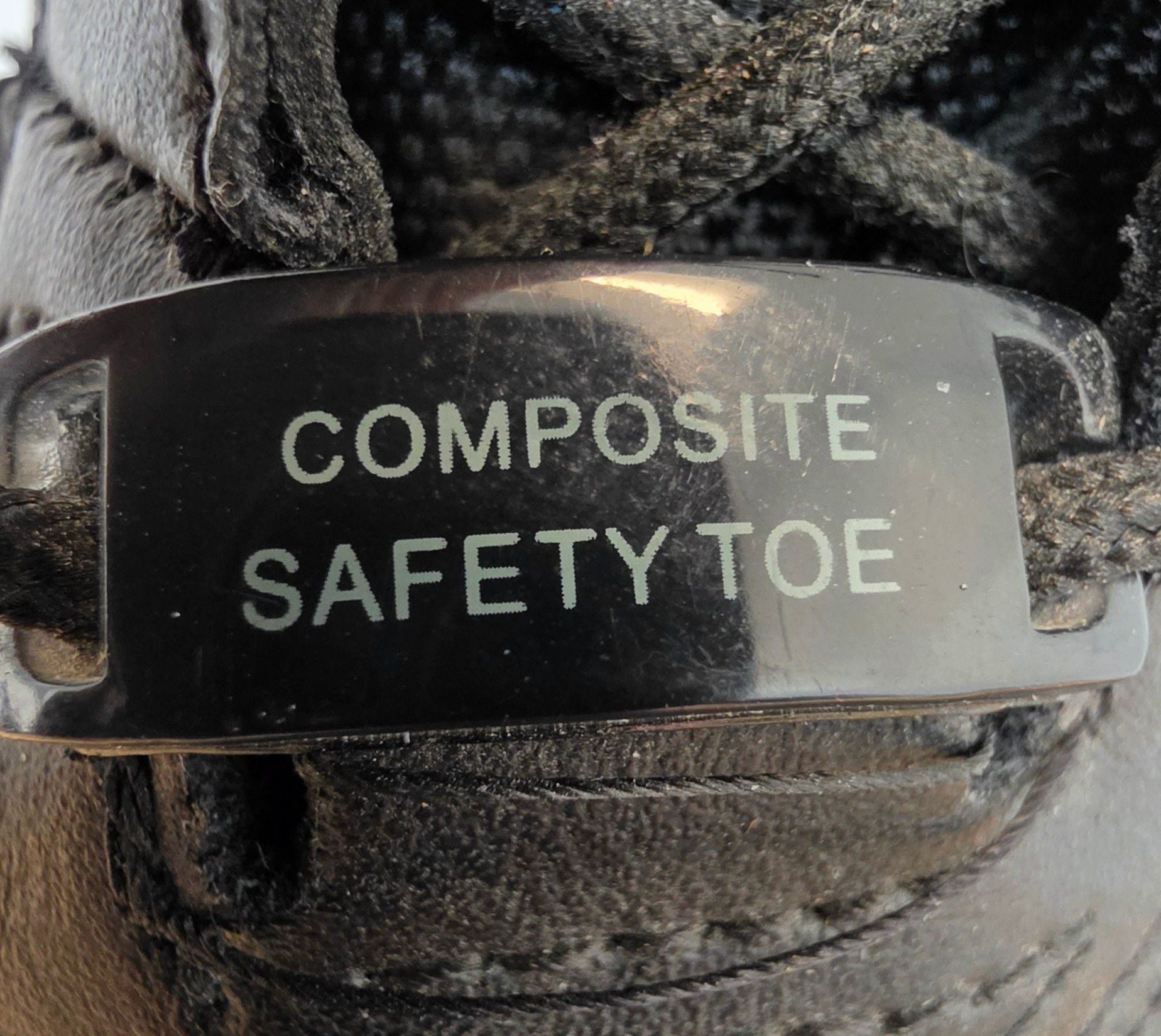 Bates E02264 Tactical Boots Size 11 Black Leather Side Zip Safety Toe 546 8