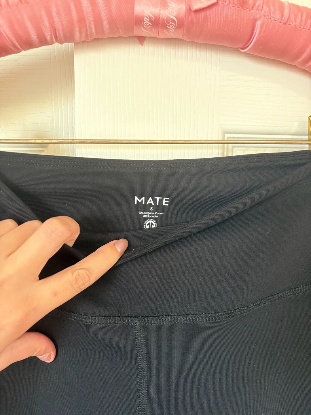 MATE the Label Organic Stretch Midi Legging Size S 8