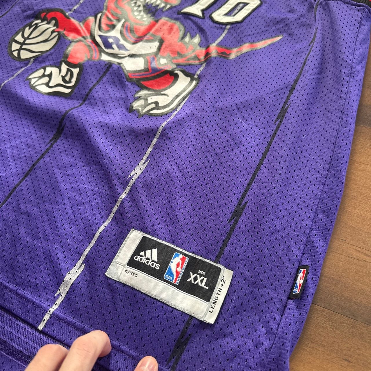 Adidas Toronto Raptors 10 Basketball Jersey Size XXL 5