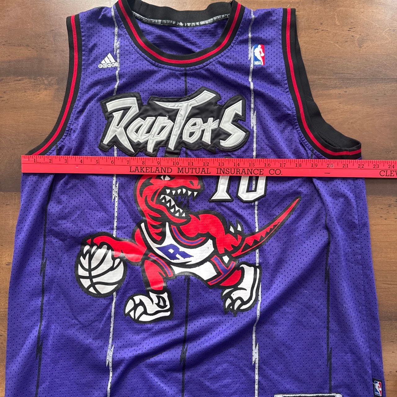 Adidas Toronto Raptors 10 Basketball Jersey Size XXL 7