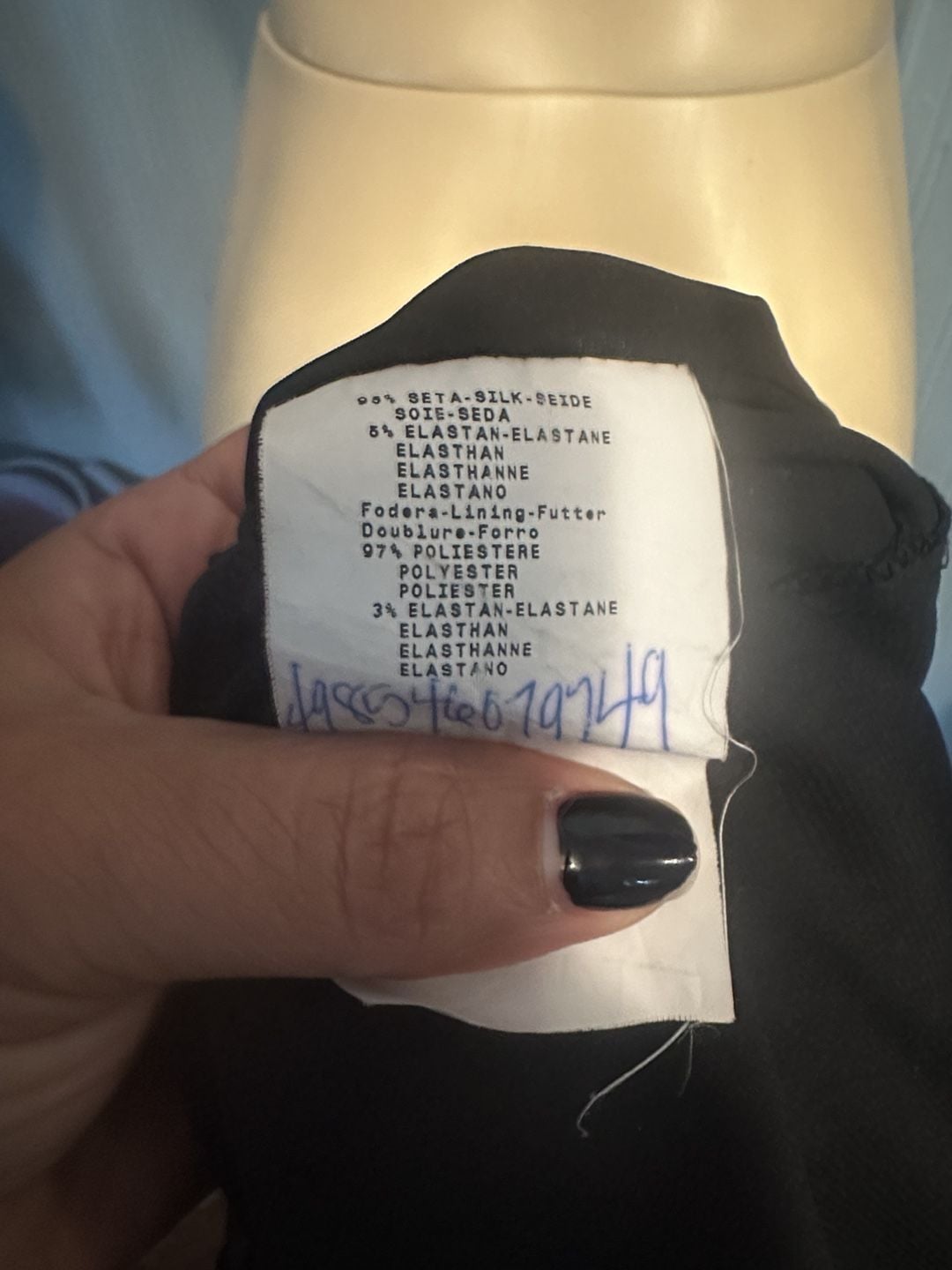 Armani Collezioni Dress Size 12 Black Pleated Silk Sleeveless Cocktail 5