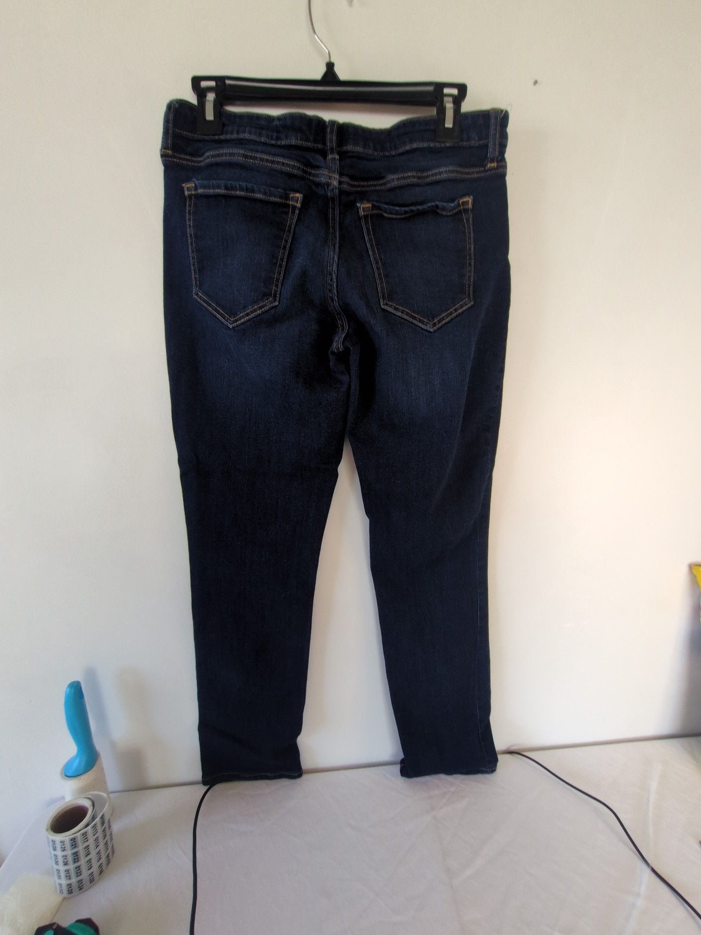 Gap Straight Jeans Size 29 Regular Dark Wash Denim 2