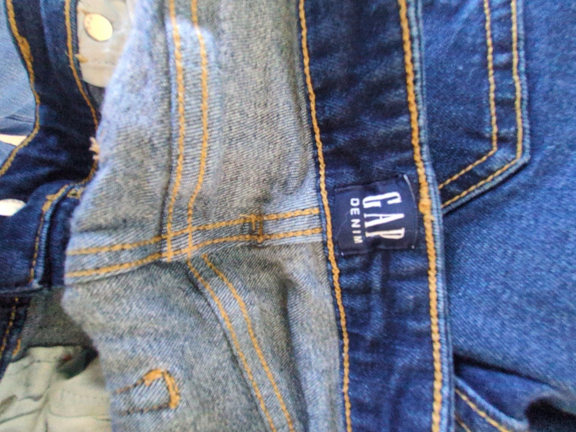Gap Straight Jeans Size 29 Regular Dark Wash Denim 3