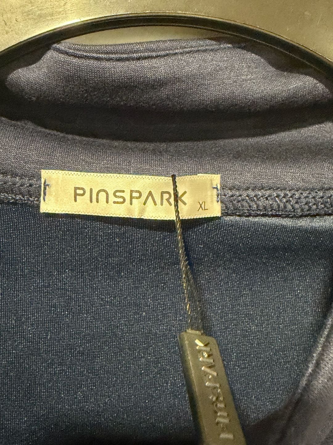 Pinspark -2-pcs sweatpants Set Size XL Navy BQuarter Zip Sweatshirt Pants 4