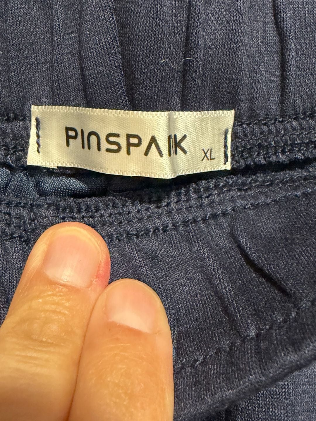 Pinspark -2-pcs sweatpants Set Size XL Navy BQuarter Zip Sweatshirt Pants 7