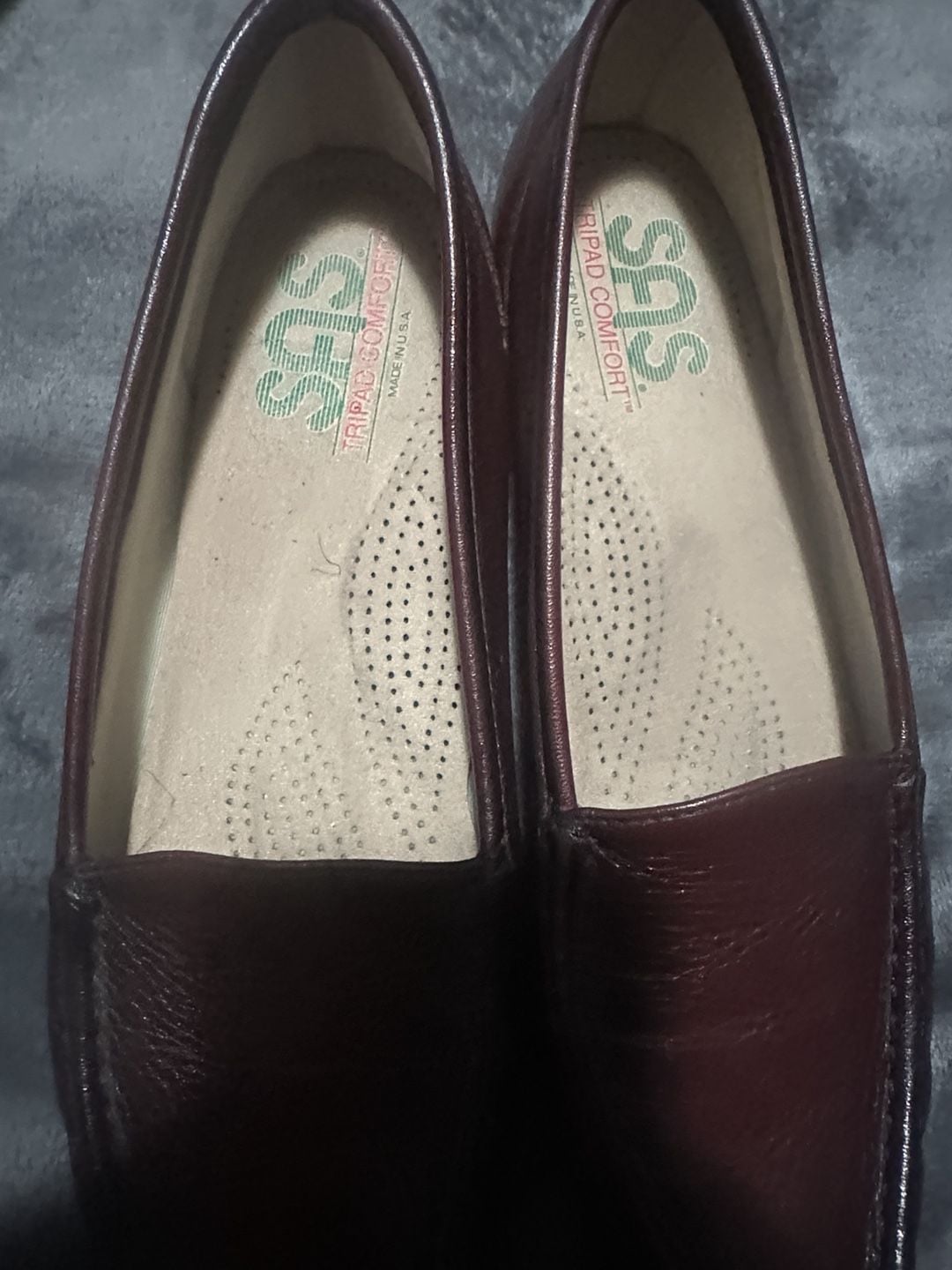 SAS Loafers Burgundy Leather 4