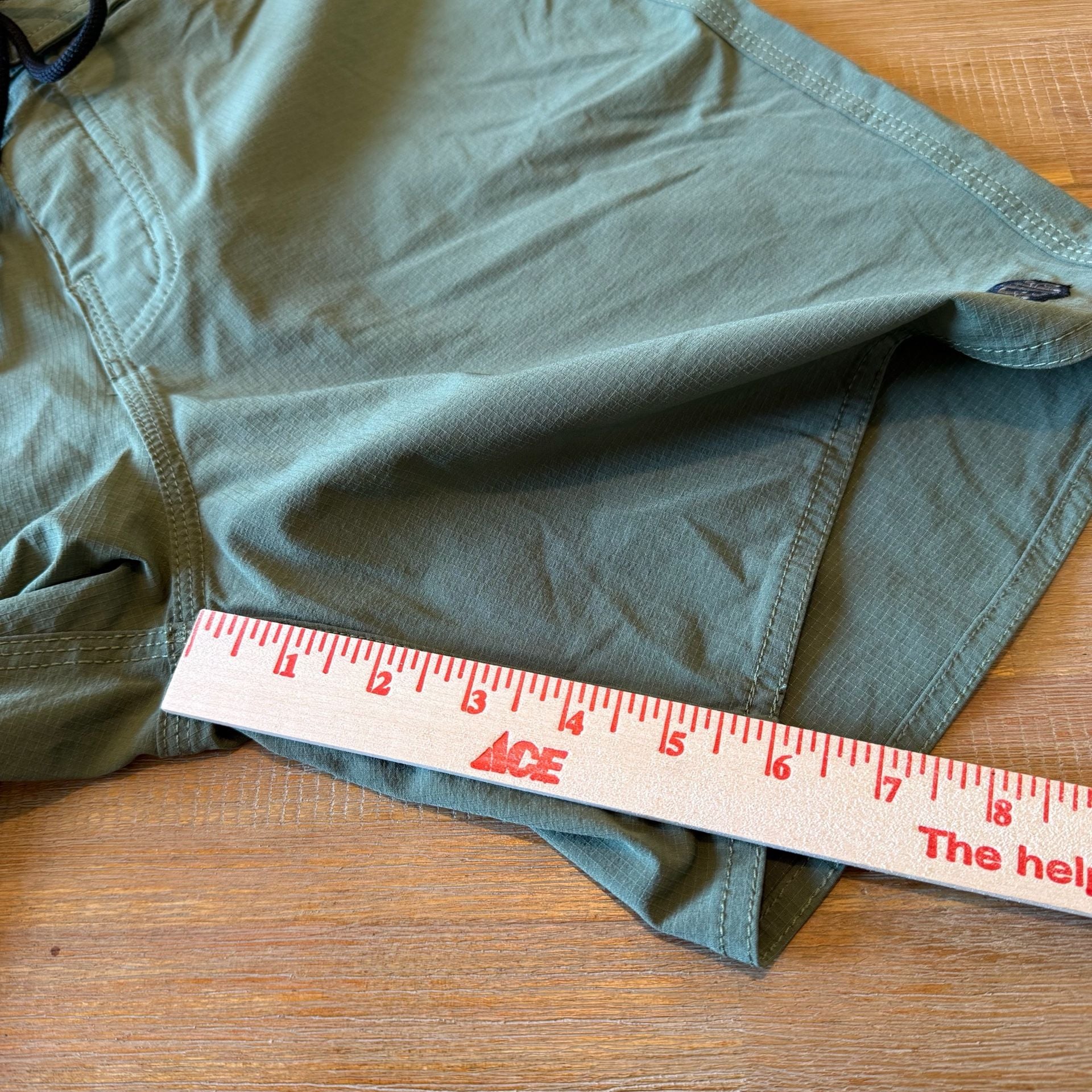 Deus Ex Machina The Harrison Boardshorts Men Sz 30 Olive Green Swim Trunks Surf 6