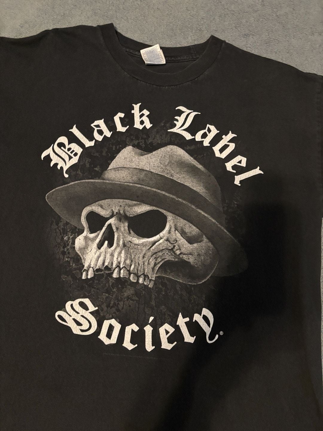 Tennessee River Black Label Society Skull T-Shirt Size XL Black 3