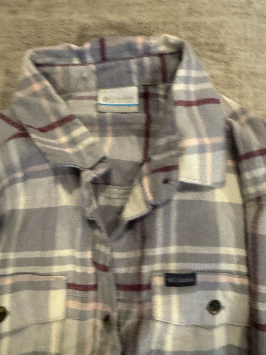 Columbia Plaid Long Sleeve Shirt Lot of 2 Women’s Med 2