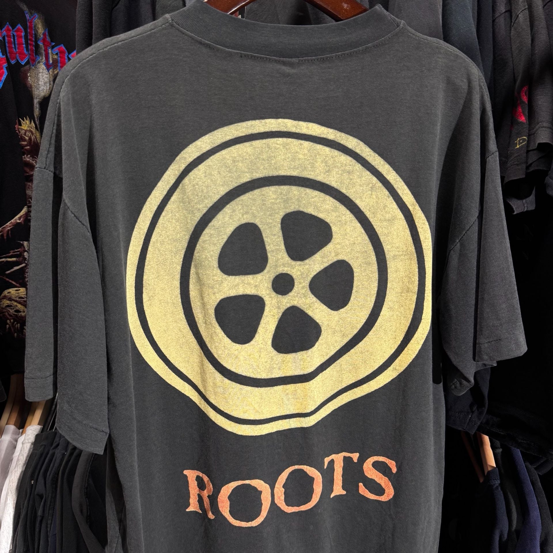 Vintage Sepultura Roots Bloody Roots Band T-Shirt European Bootleg Black Large 5