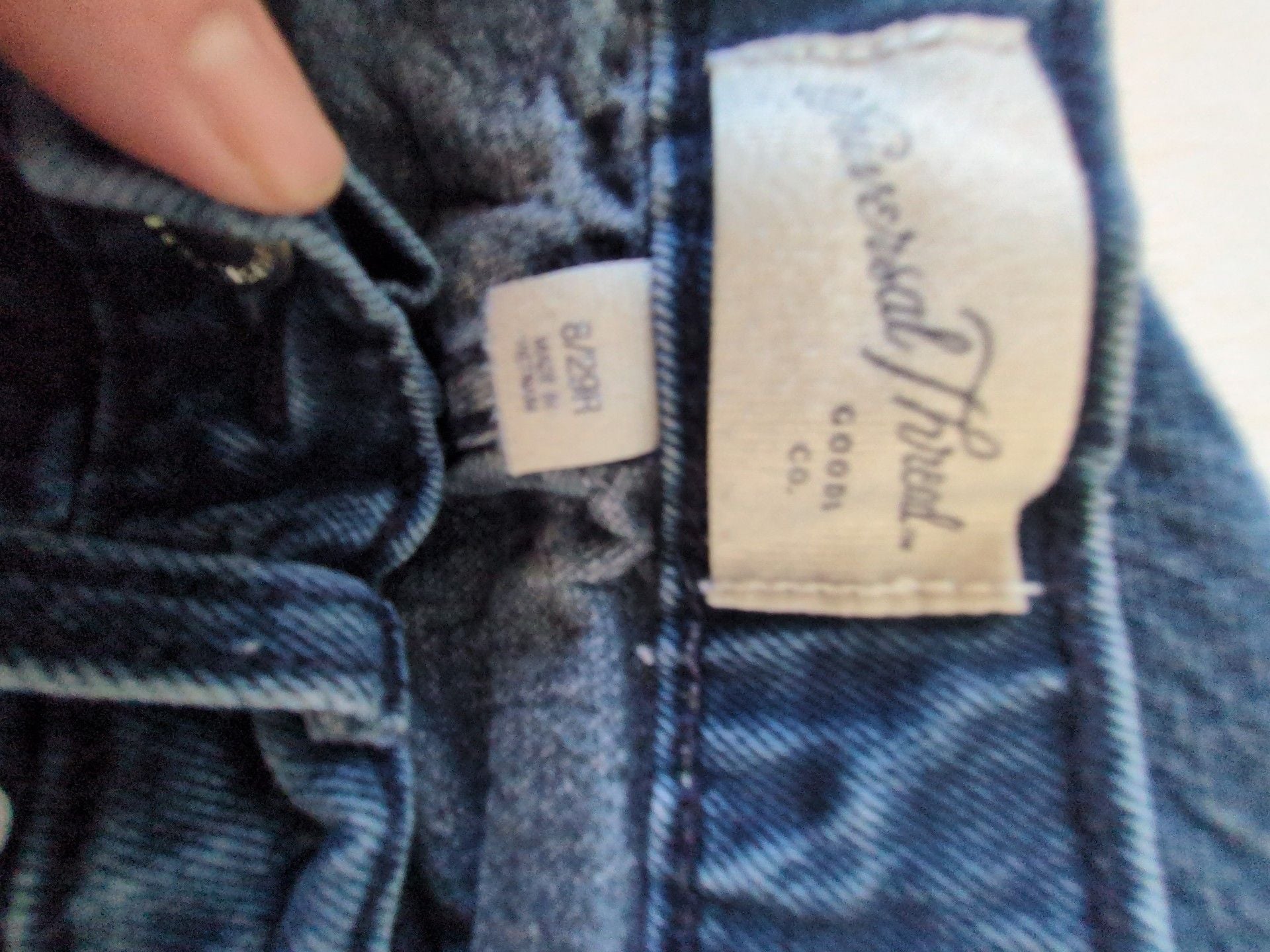 Universal Thread Vintage Straight Jeans Size 8/29R Dark Wash 5