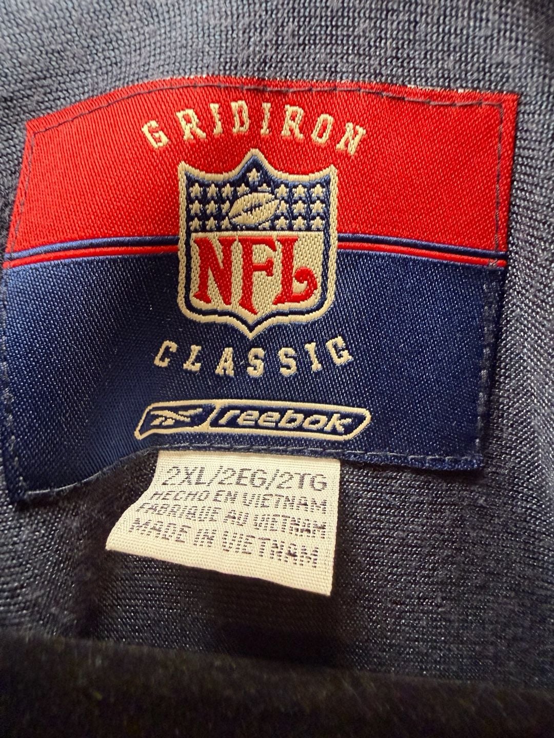 Gridiron NFL Chicago Bears 20 Long Sleeve Jersey Shirt Blue 5