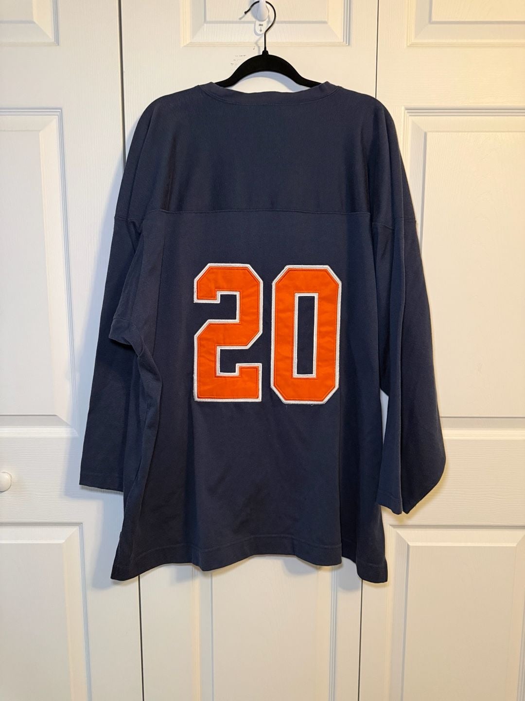 Gridiron NFL Chicago Bears 20 Long Sleeve Jersey Shirt Blue 6
