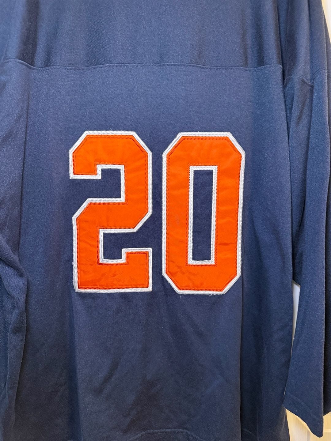 Gridiron NFL Chicago Bears 20 Long Sleeve Jersey Shirt Blue 7