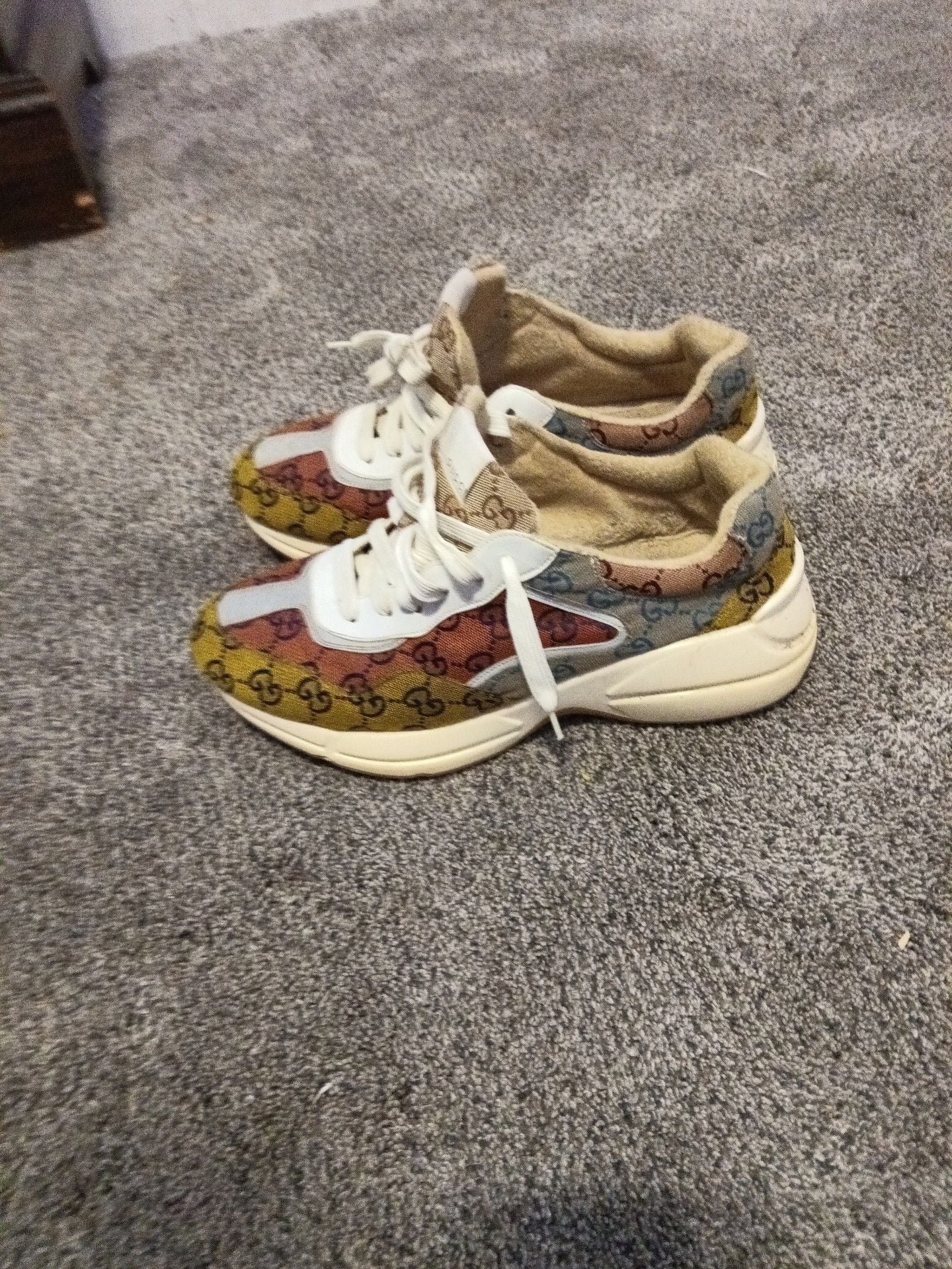 Gucci GG Canvas Rhyton Sneaker Multi 3
