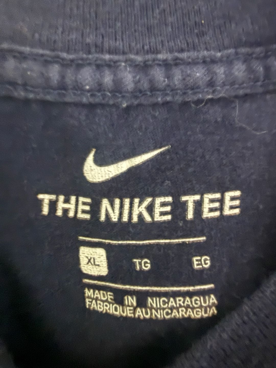 Nike Just Do It T-Shirt Blue 3