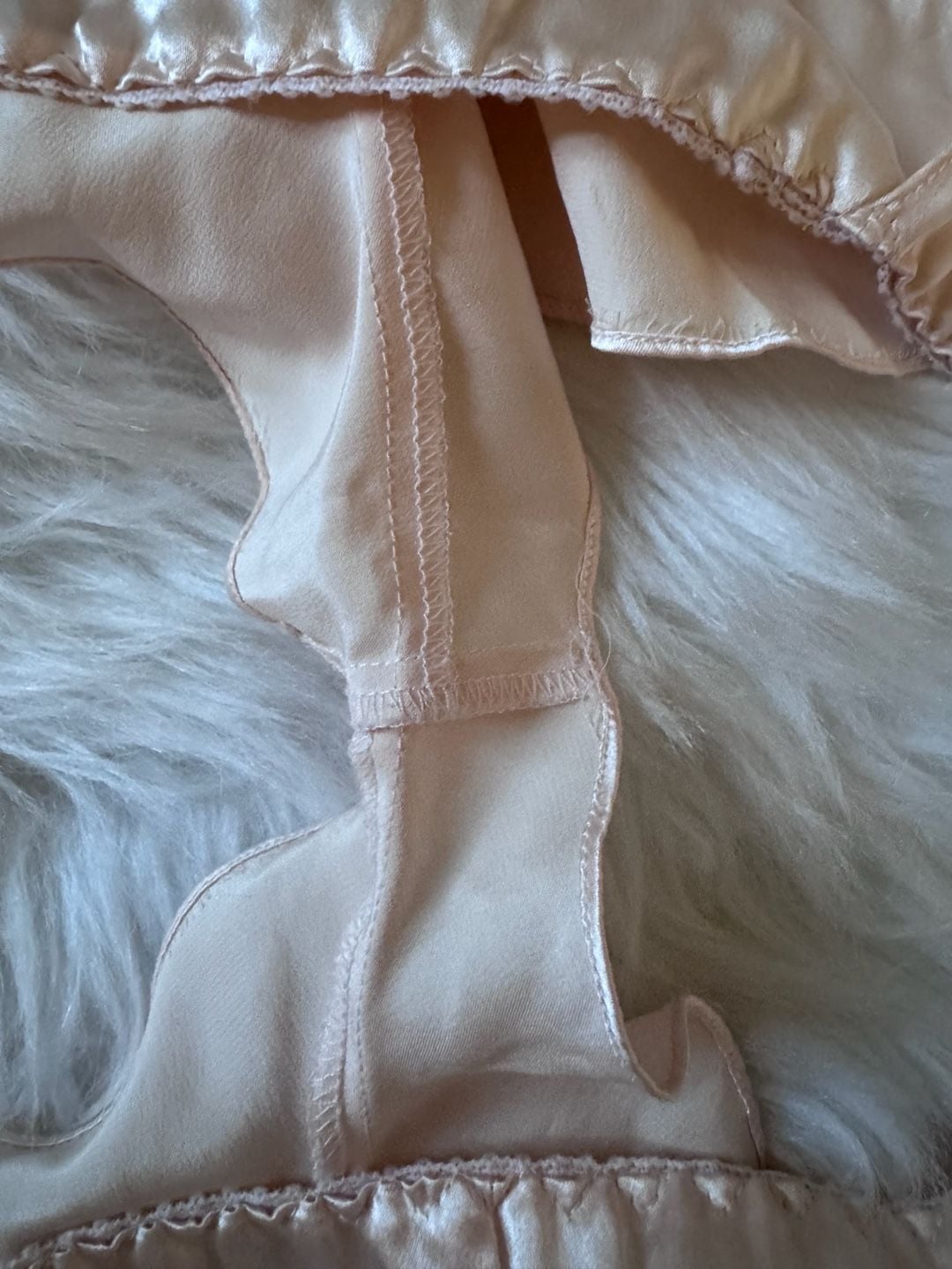 VINTAGE Sami New York 100% Silk Camisole Shorts Pajama Set Size S Pink 6