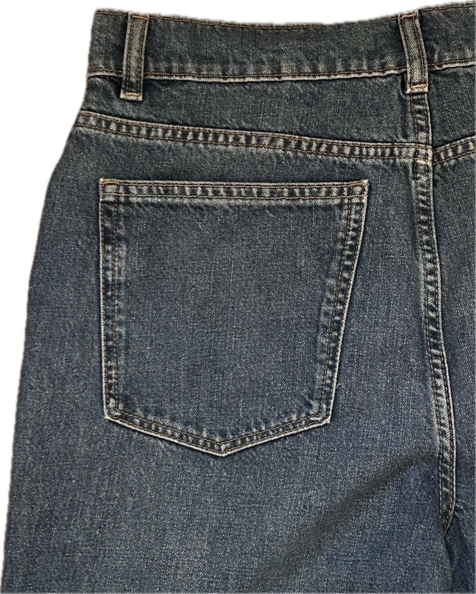 DL1961 Hepburn Wide Leg Jeans 32” High Rise Vintage Naples Wash size 28 12