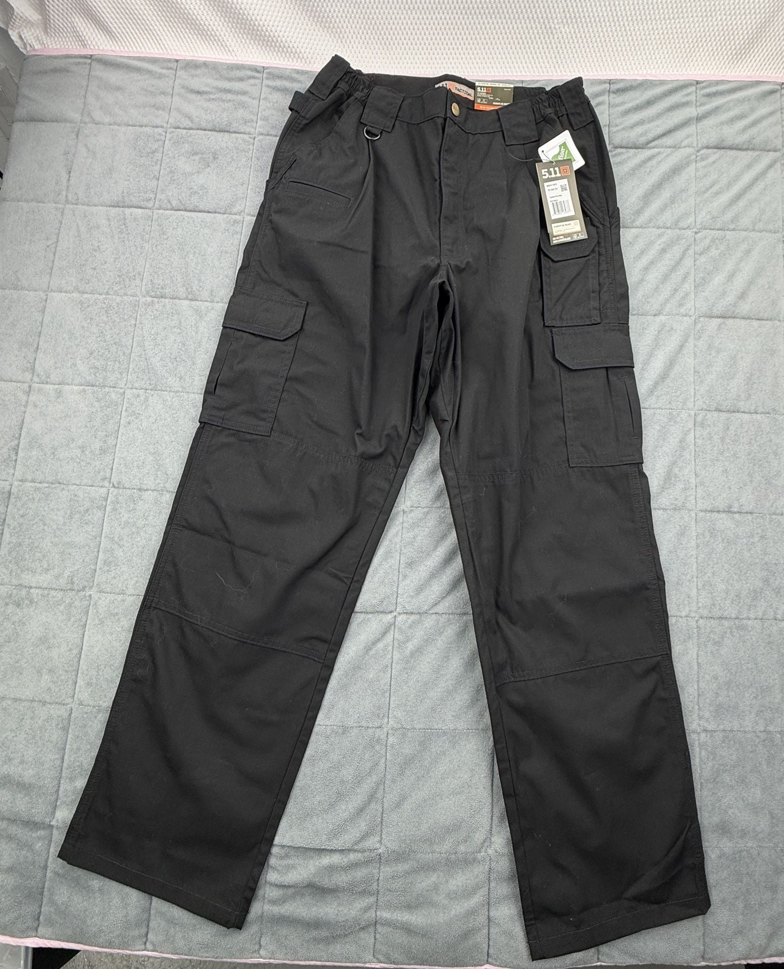 5.11 Tactical Taclite Pro Pant 34x32 Black Cargo Pants New With Tags 2