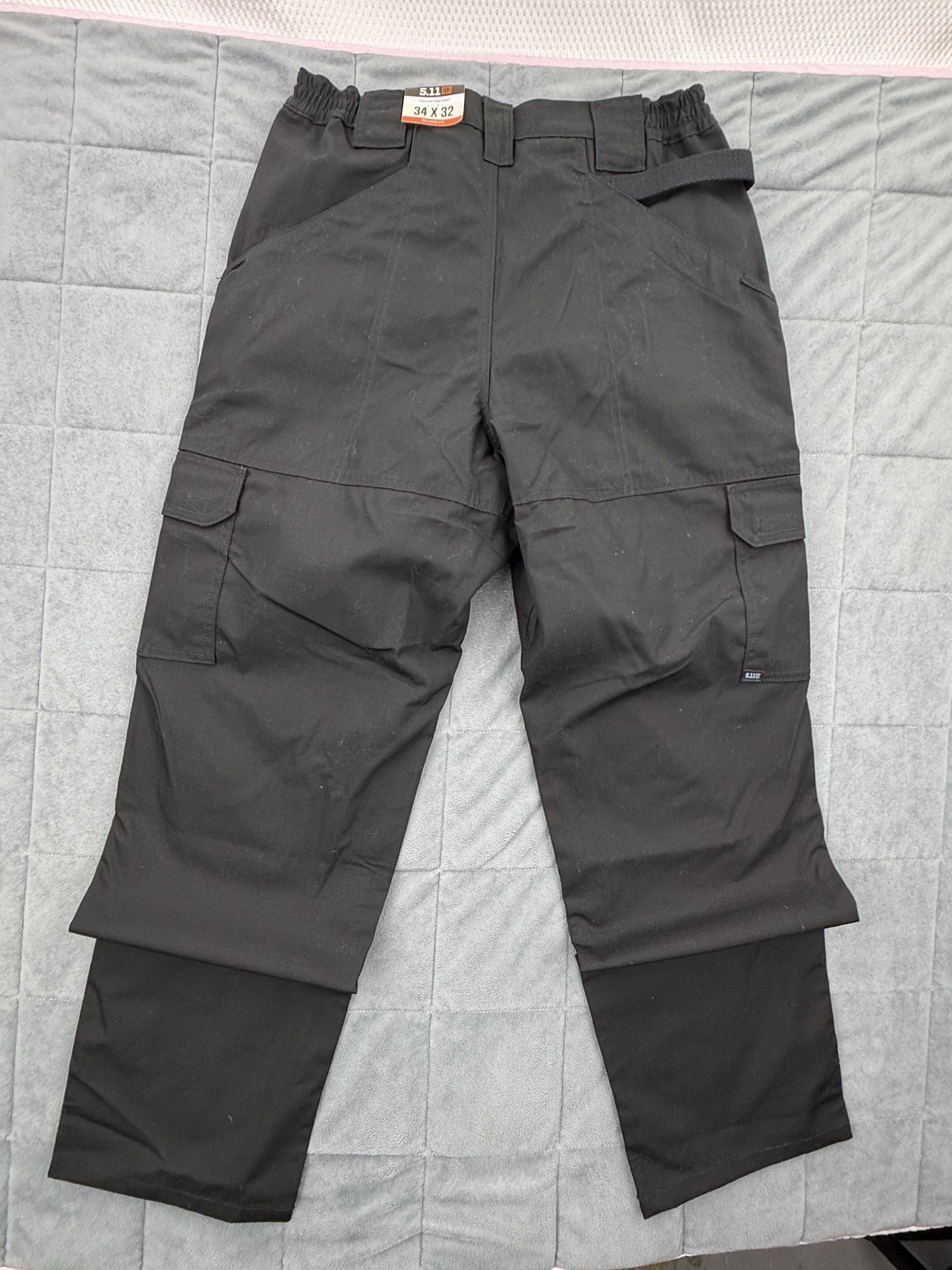 5.11 Tactical Taclite Pro Pant 34x32 Black Cargo Pants New With Tags 3