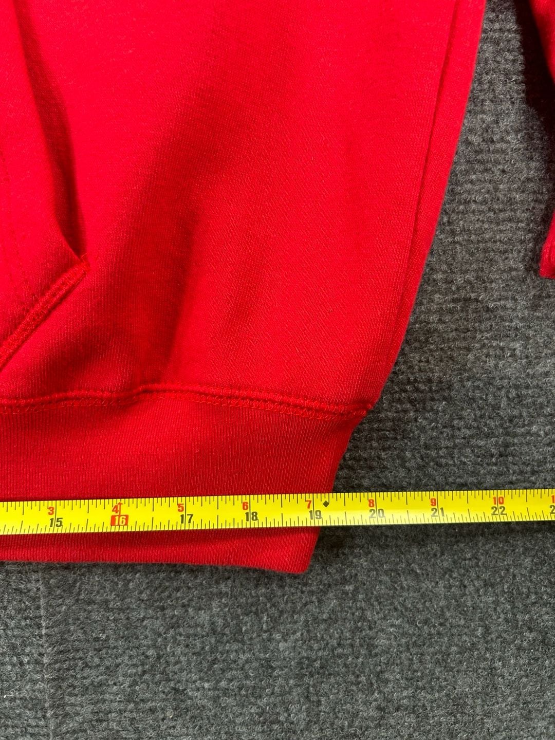 J America Louisville Cardinals Zip Hoodie Size XL Red 6