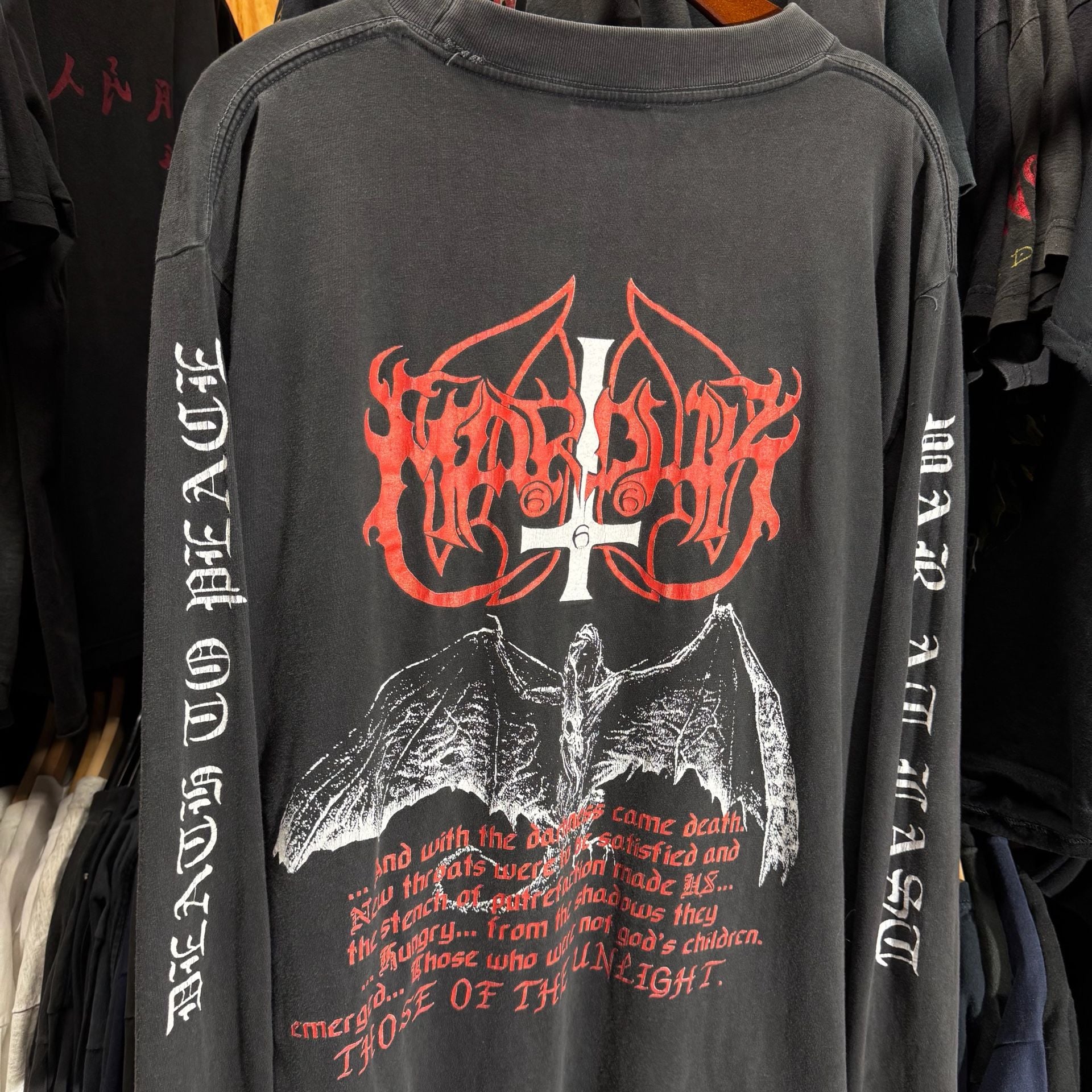 XL VTG MARDUK Those of the Unlight WAR AT LAST Euro RAW Wizard Cuff Long Sleeve 3
