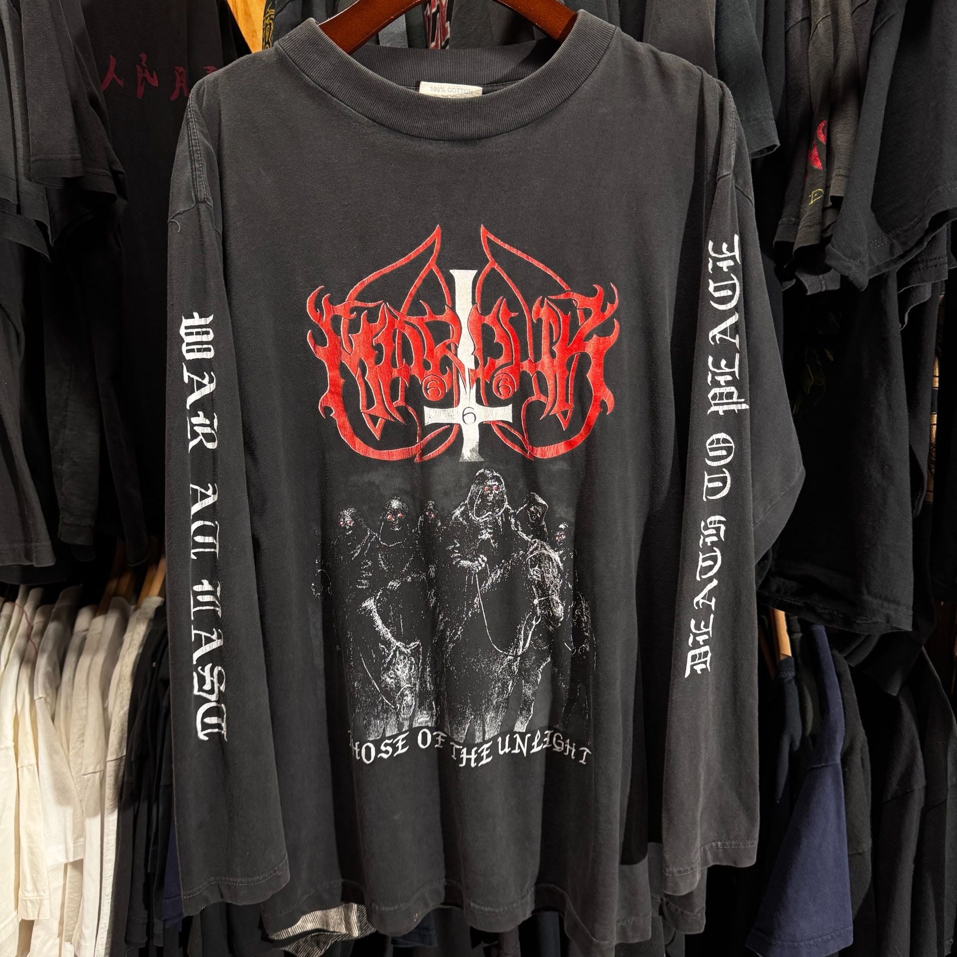 XL VTG MARDUK Those of the Unlight WAR AT LAST Euro RAW Wizard Cuff Long Sleeve 4
