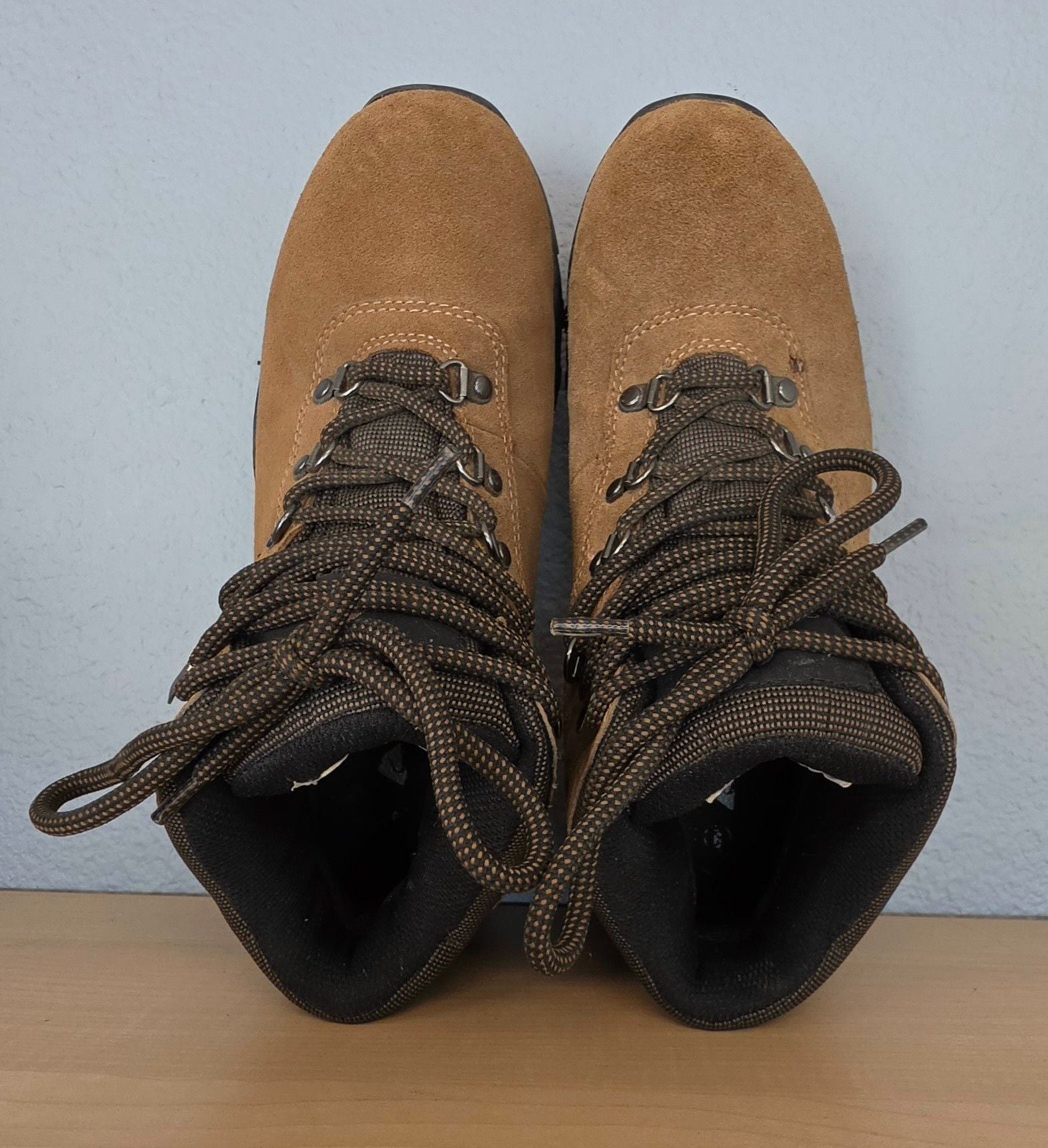 Ozark Trail Greta Waterproof Hiking Boots Ladies Size 9 Brown Leather 8