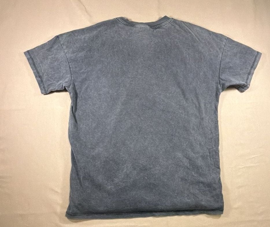 Disney Lilo & Stitch Ohana Graphic T-Shirt Charcoal Grey Size XS 5