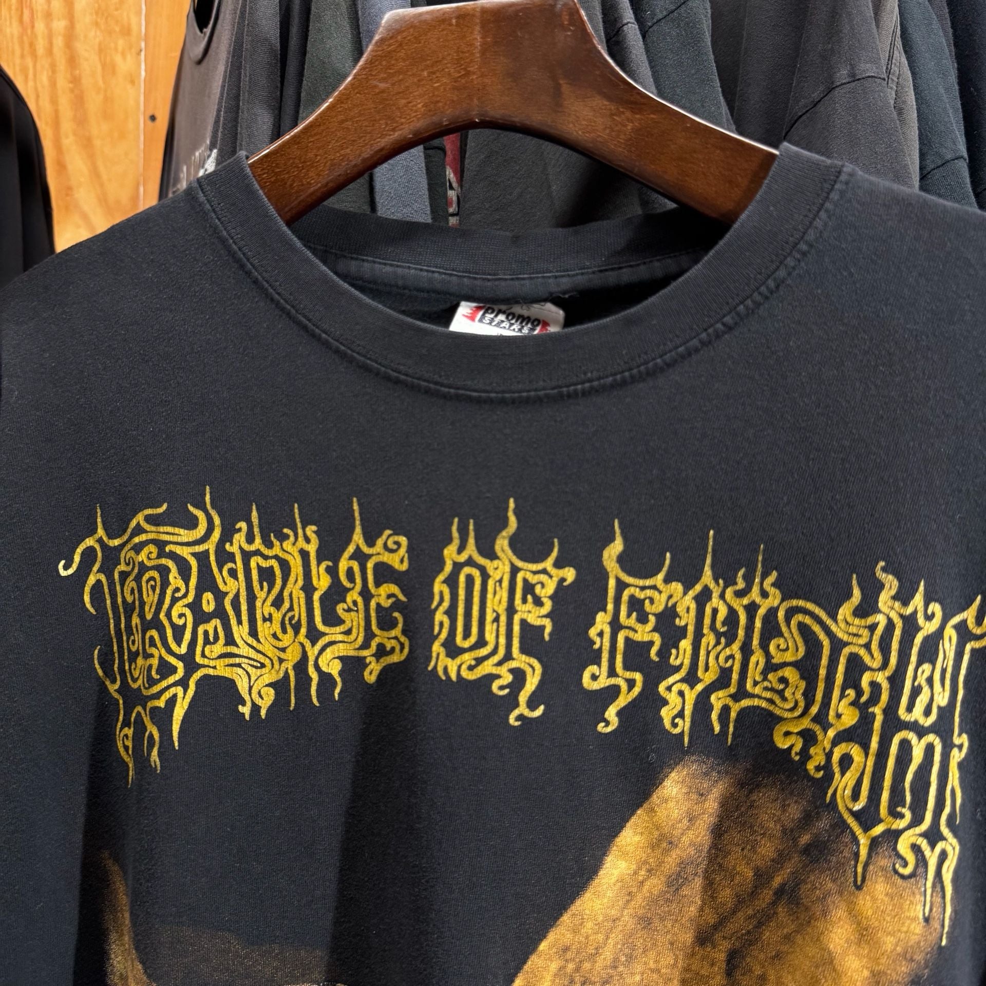 Vintage Cradle Of Filth Vempire Graphic Band T-Shirt Black LARGE 5
