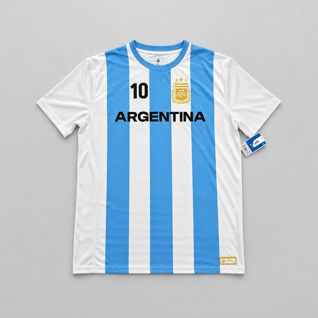Argentina Icons Jersey White Blue 3