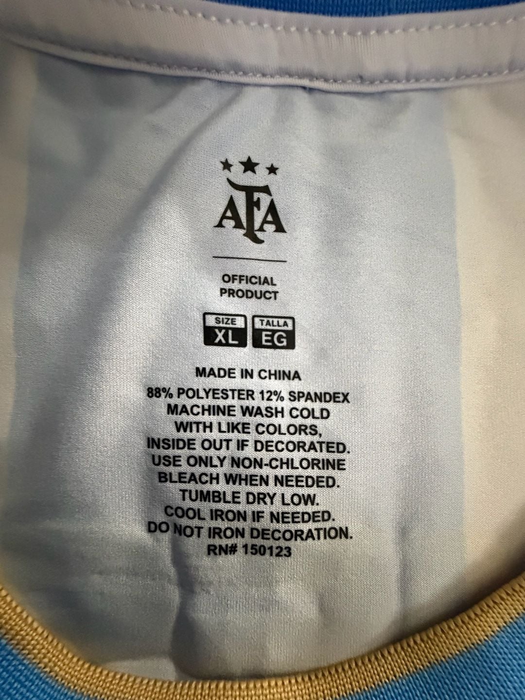 Argentina Icons Jersey White Blue 5