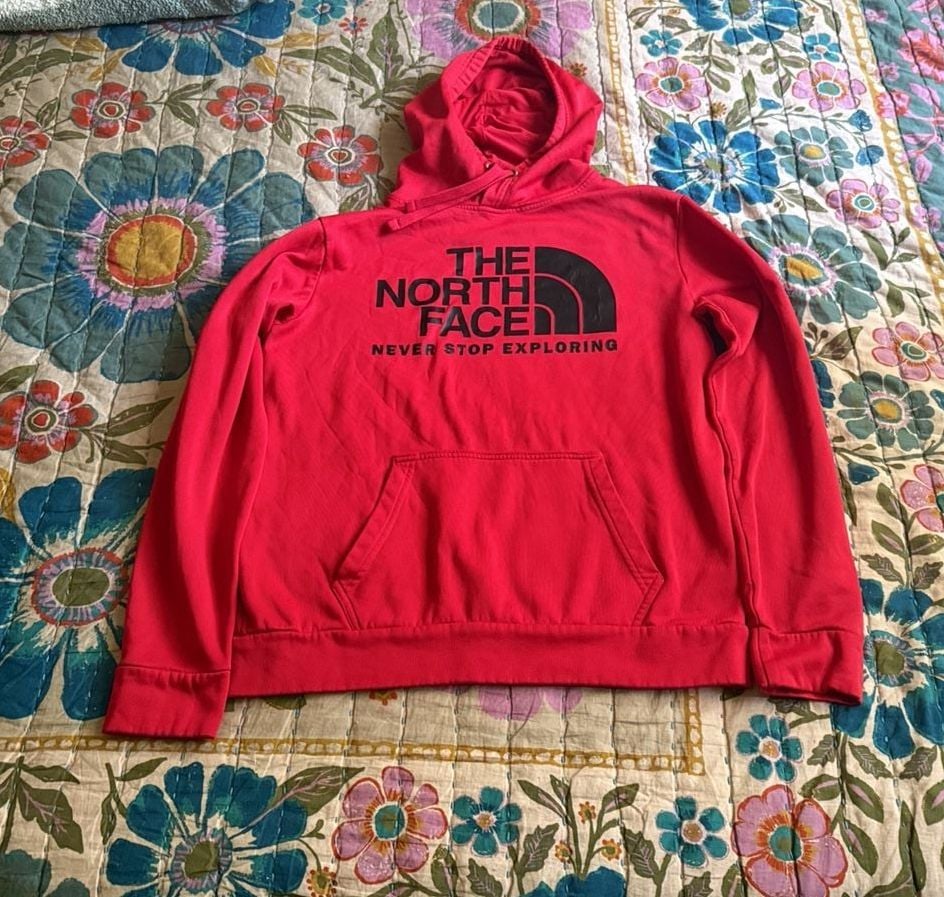 The North Face Hoodie Red 2
