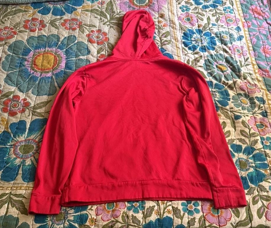 The North Face Hoodie Red 3