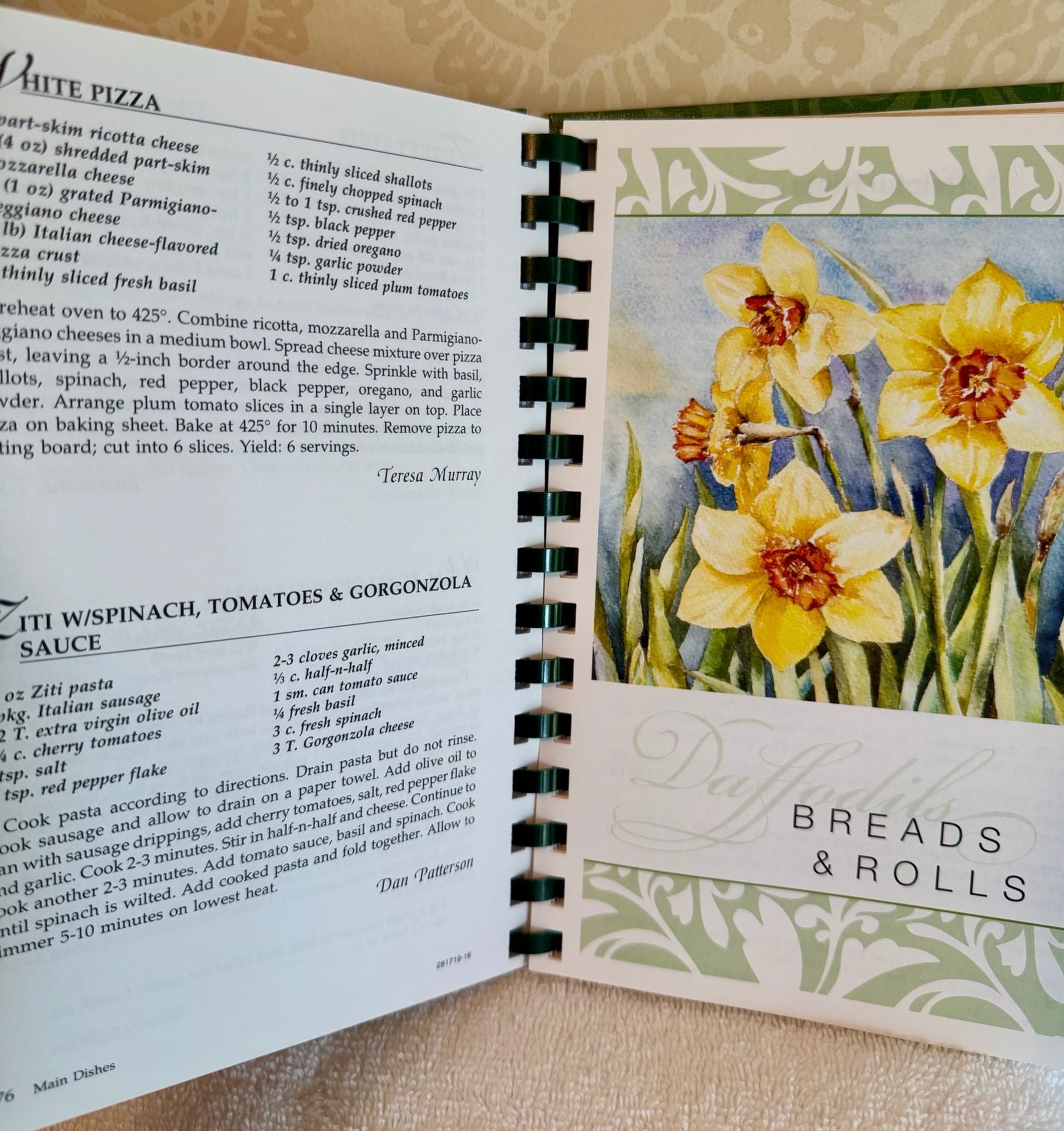 Grateful Deadheaders Garden Club Cookbook – 2016 Woodstock GA – Spiral Bound 10