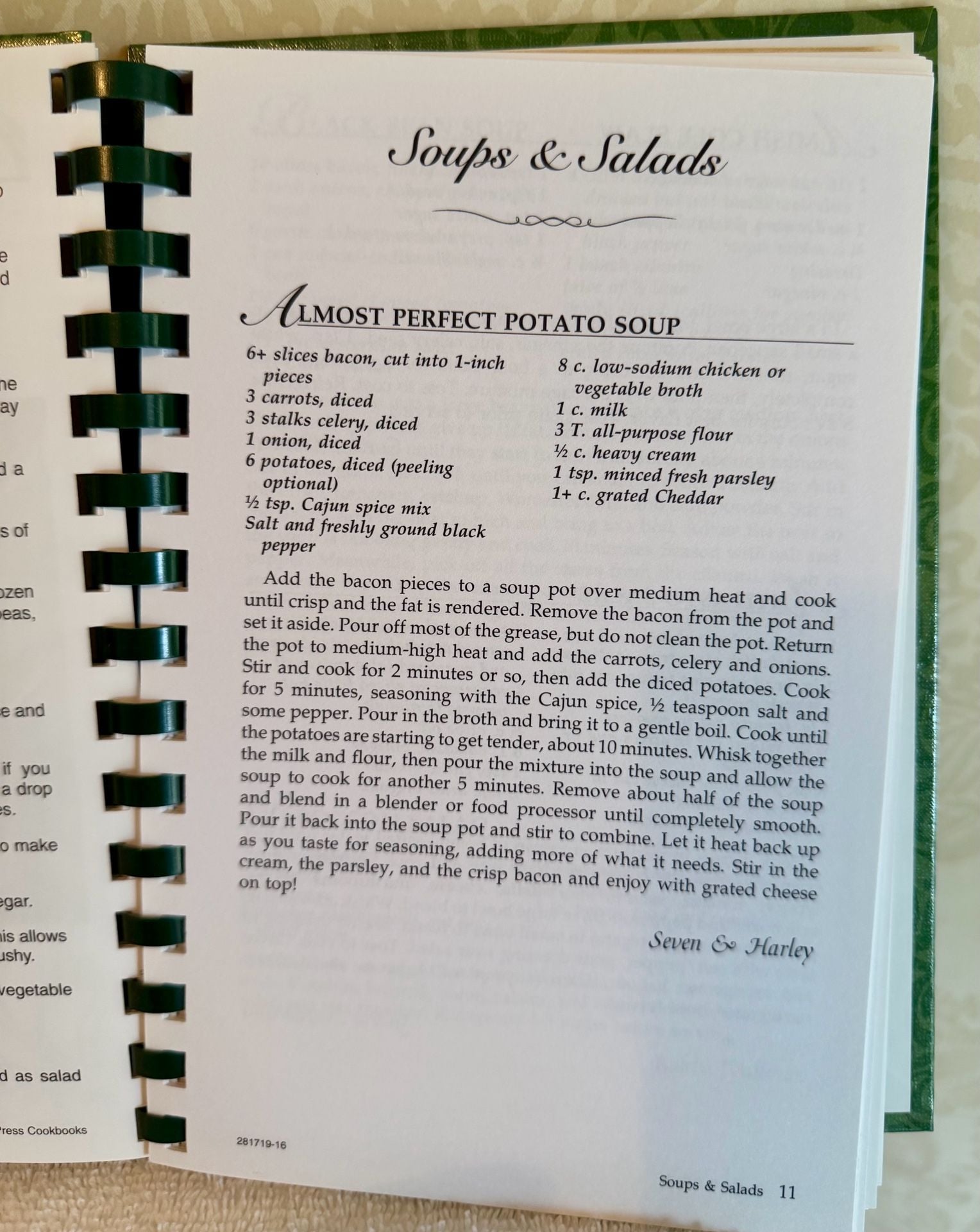 Grateful Deadheaders Garden Club Cookbook – 2016 Woodstock GA – Spiral Bound 12
