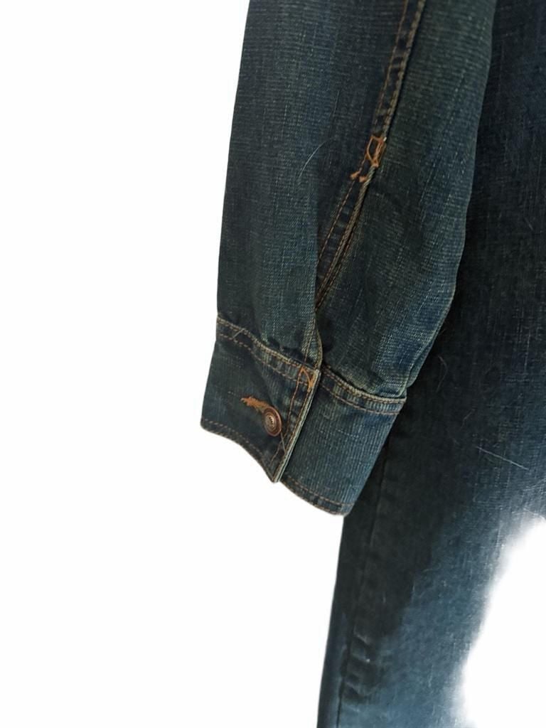 Faded Glory  denim jacket-style dress or a shacket dress 9
