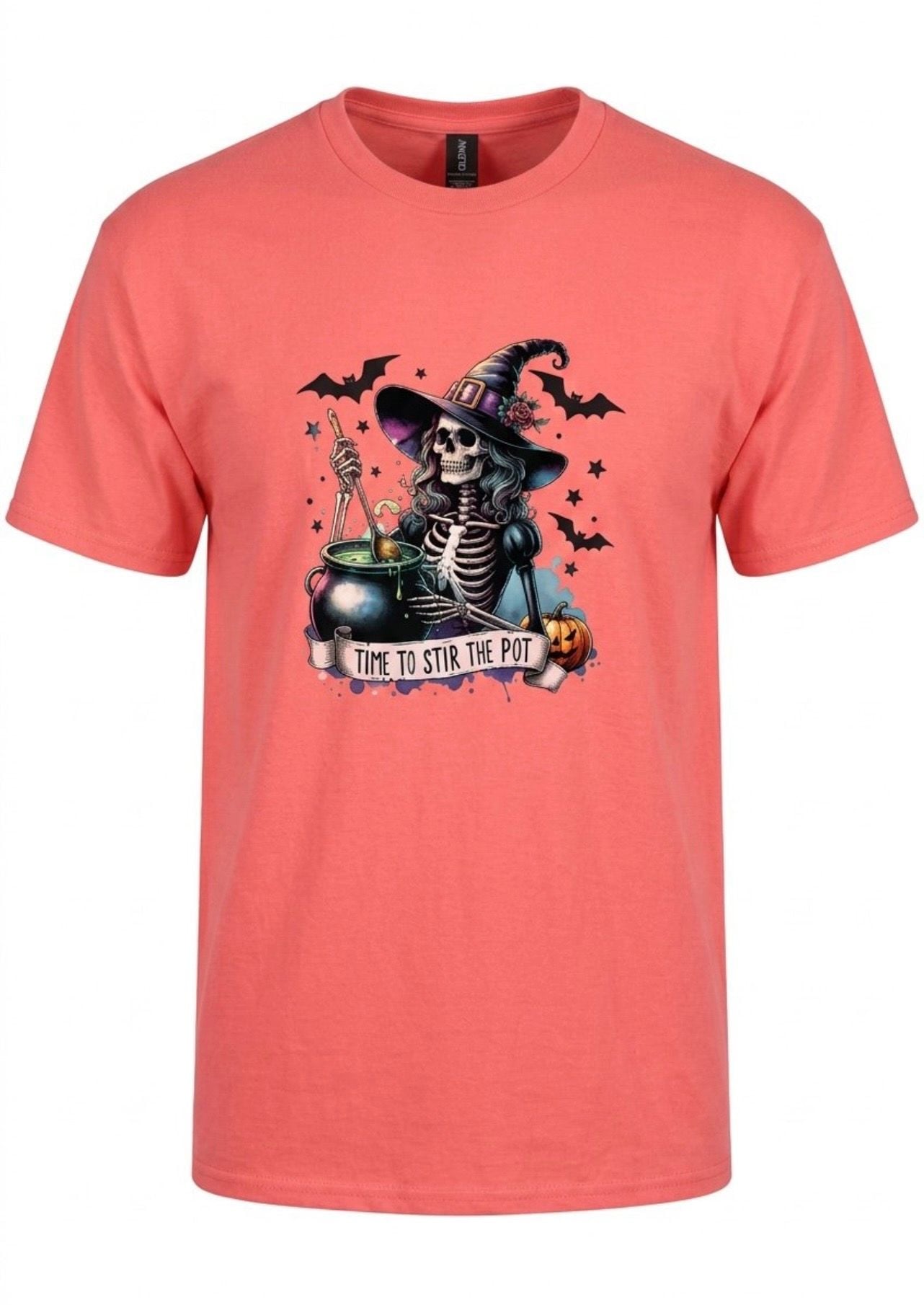 Time To Stir The Pot Halloween T-Shirt Red XL 3