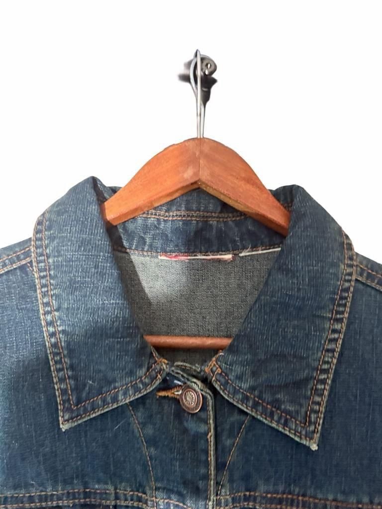 Faded Glory  denim jacket-style dress or a shacket dress 7