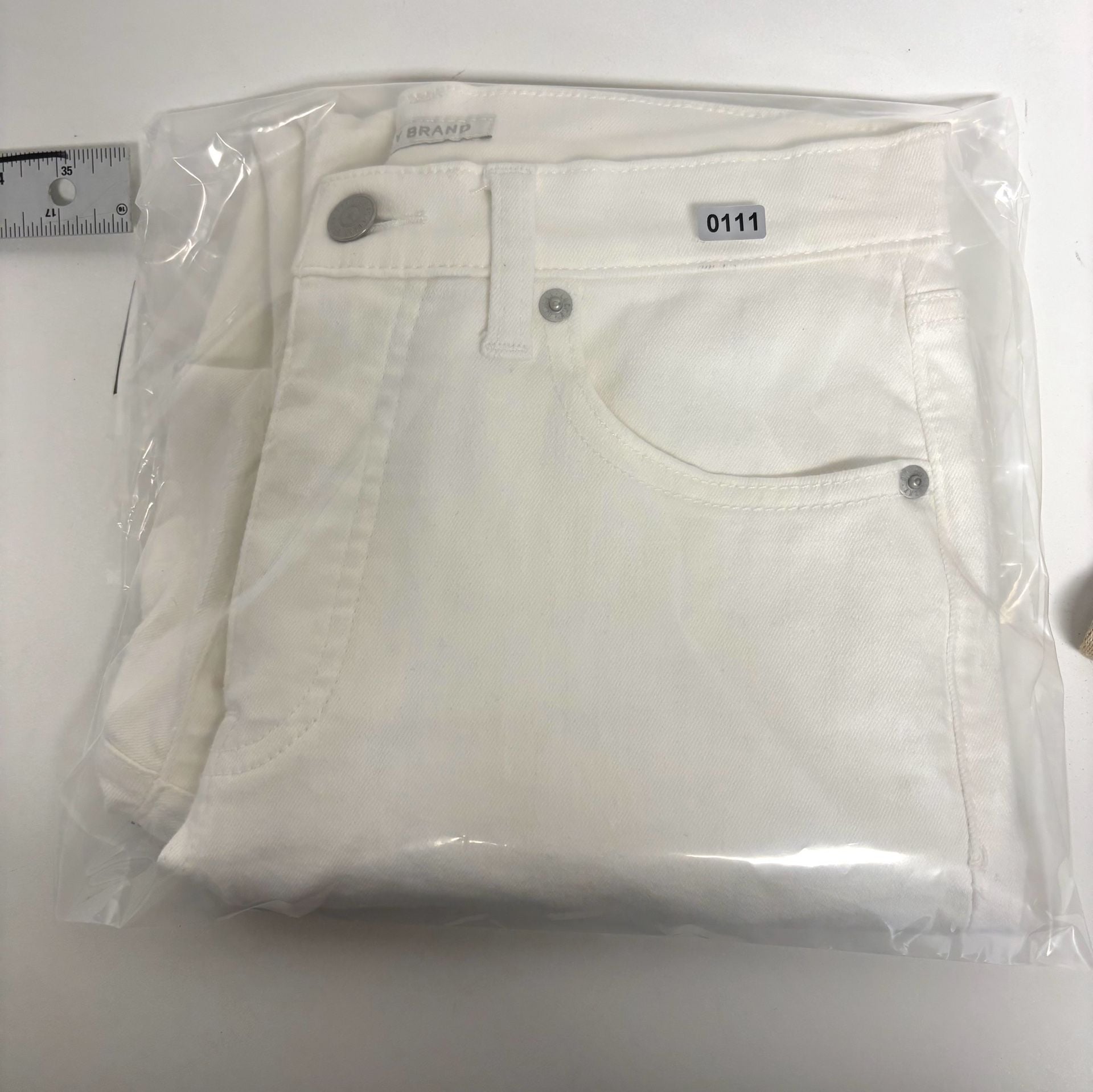Lucky Brand Skinny Jeans White Denim Size 6 7