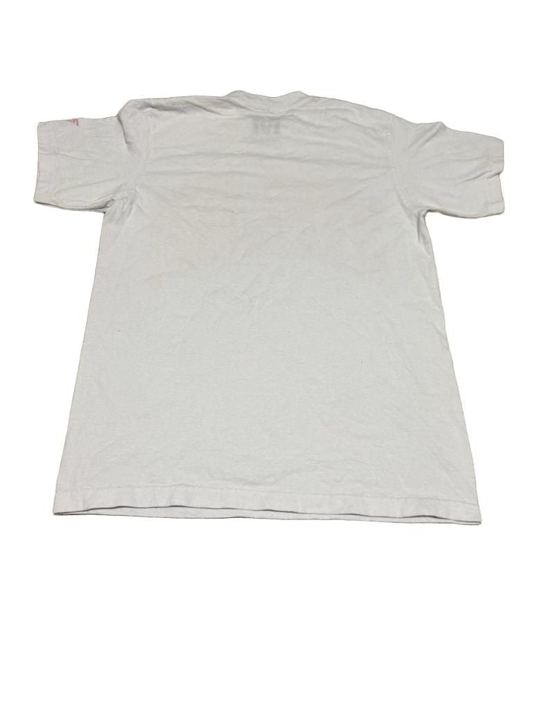 Hypland Arch Logo T-Shirt Size M White Pink 6