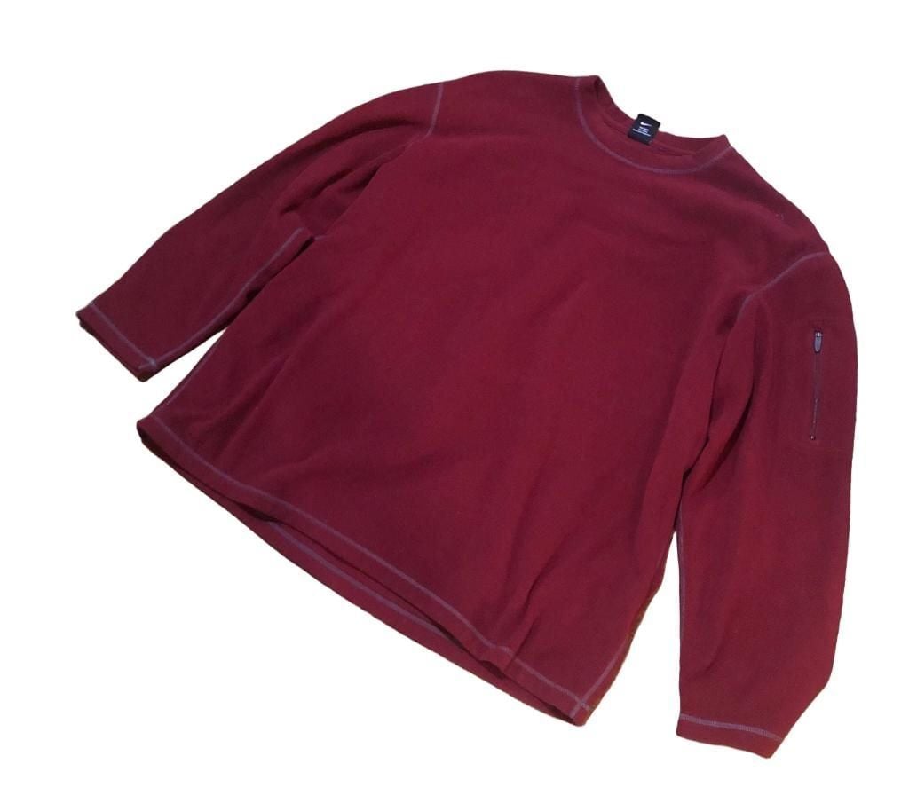 Nike ACG Therma-Fit Fleece Sweatshirt Size XXL Burgundy 3