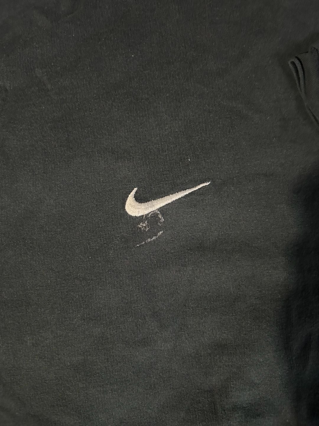 Nike Made In Usa Vintage T-Shirt Size L Black Swoosh Logo L 4