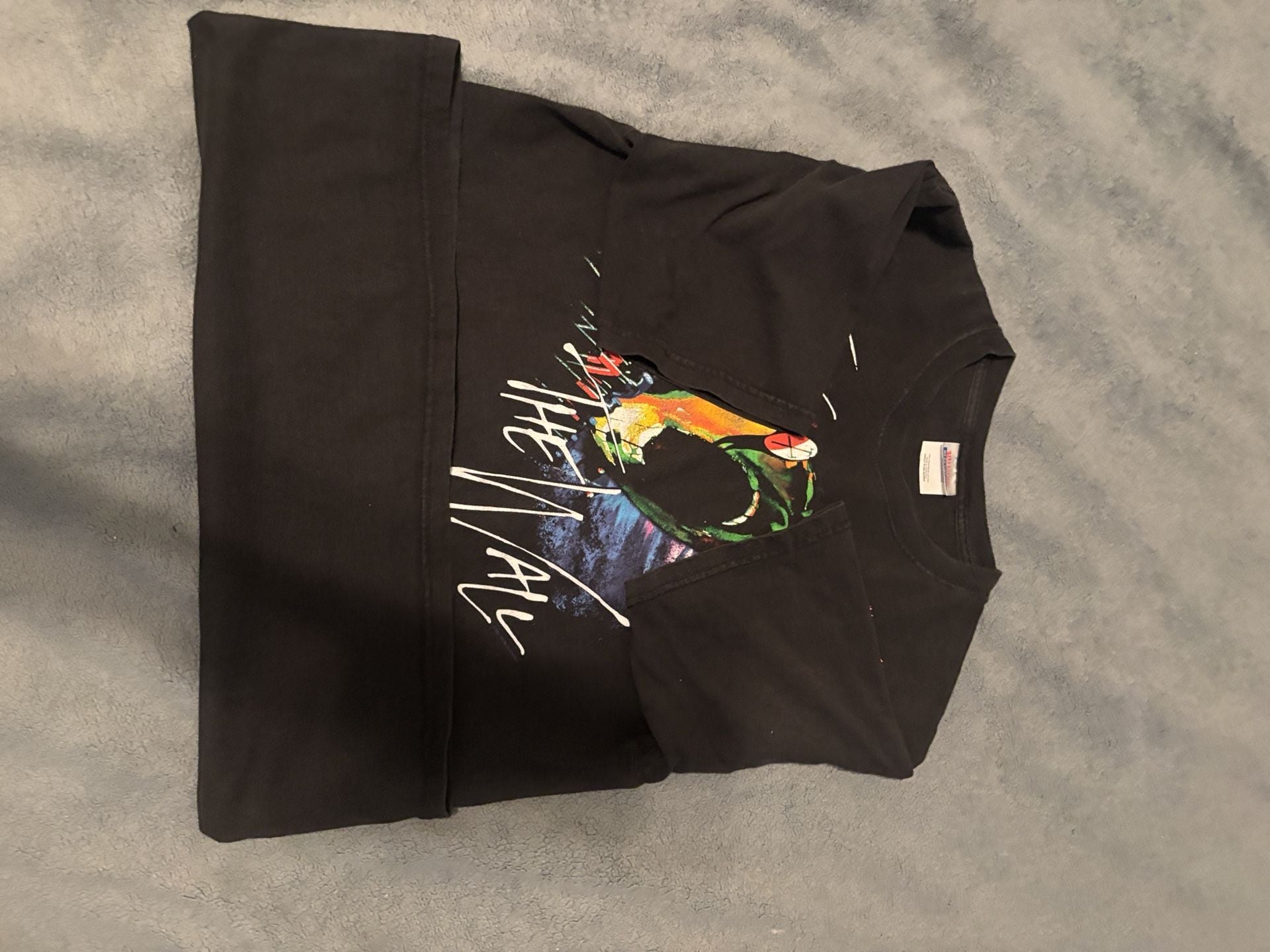 Hanes Pink Floyd The Wall Graphic T-Shirt Adult M Black 7