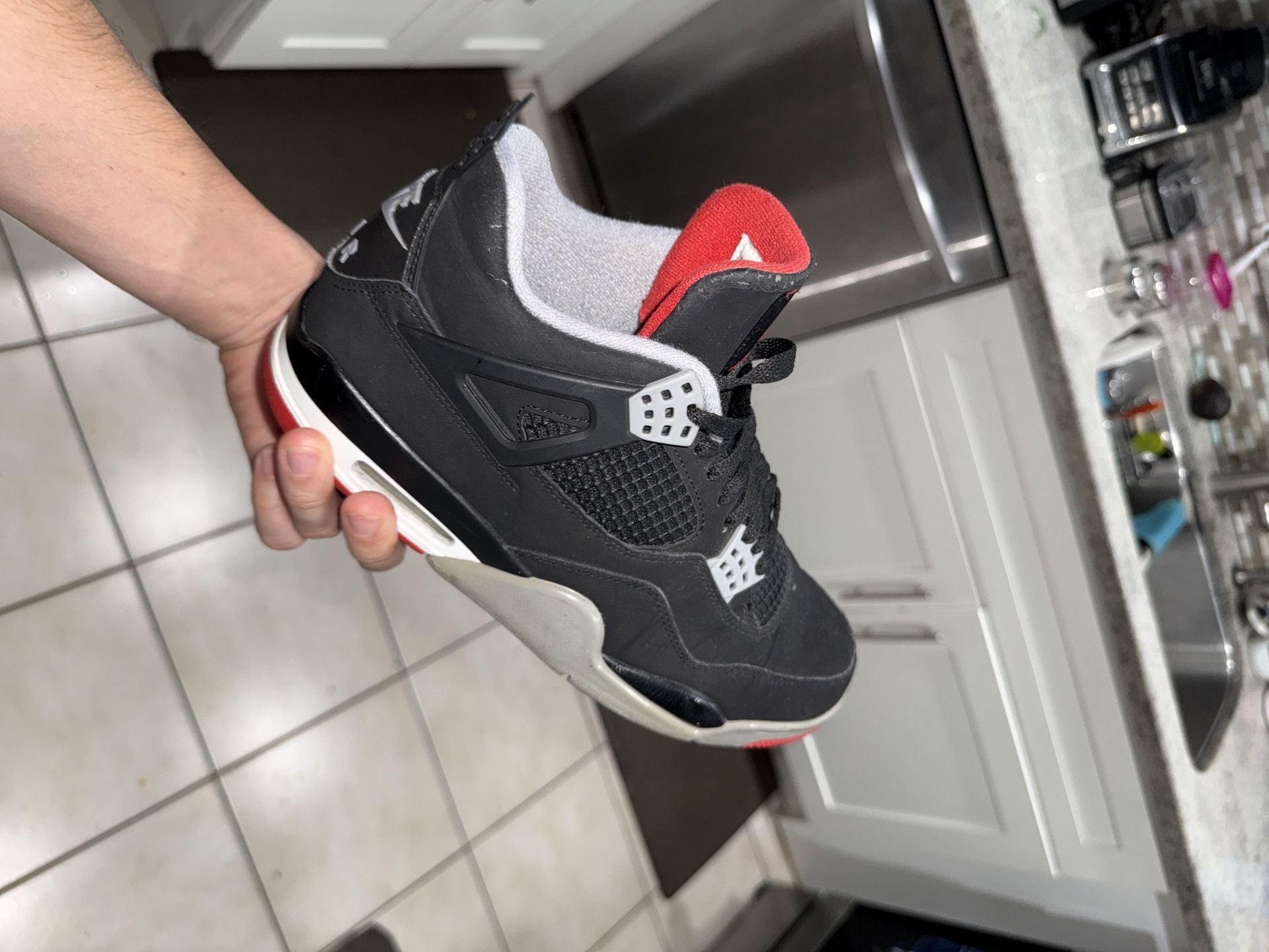 Air Jordan 4 Retro OG Bred 2019 192499457592 7