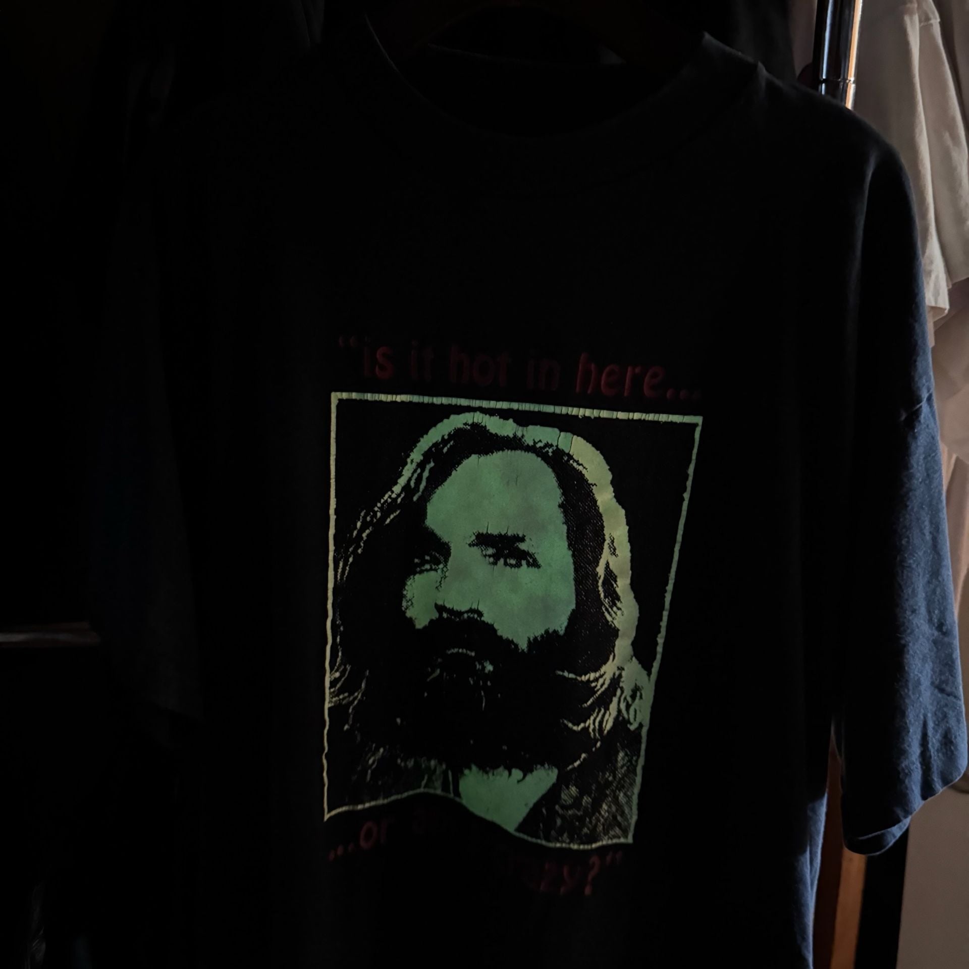 Balzout Vintage Charles Manson Is It Hot In Here Or Am I Crazy XL Shirt 6
