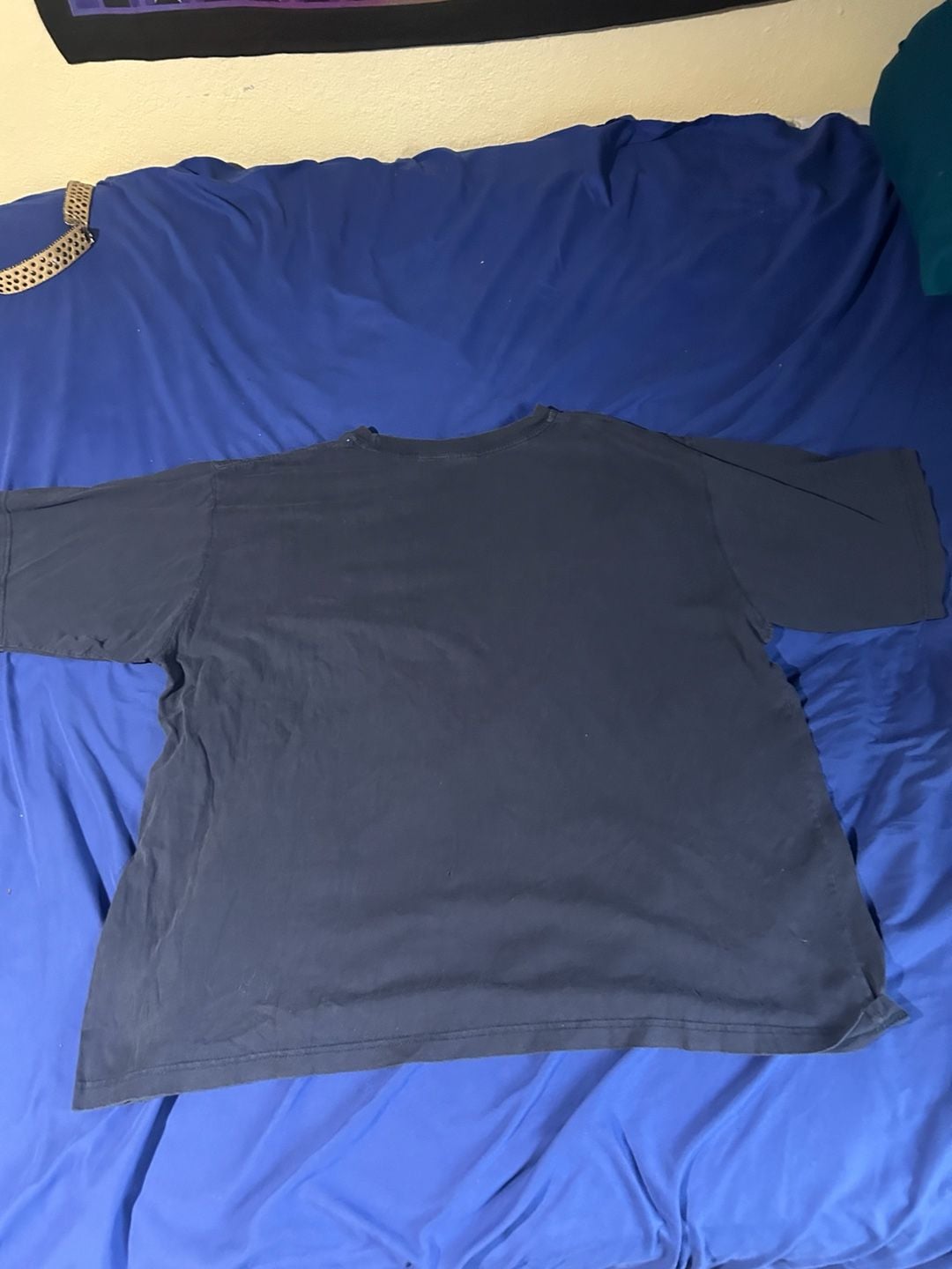 Nike Vintage T-Shirt Black Embroidered Swoosh Logo Size XL 5