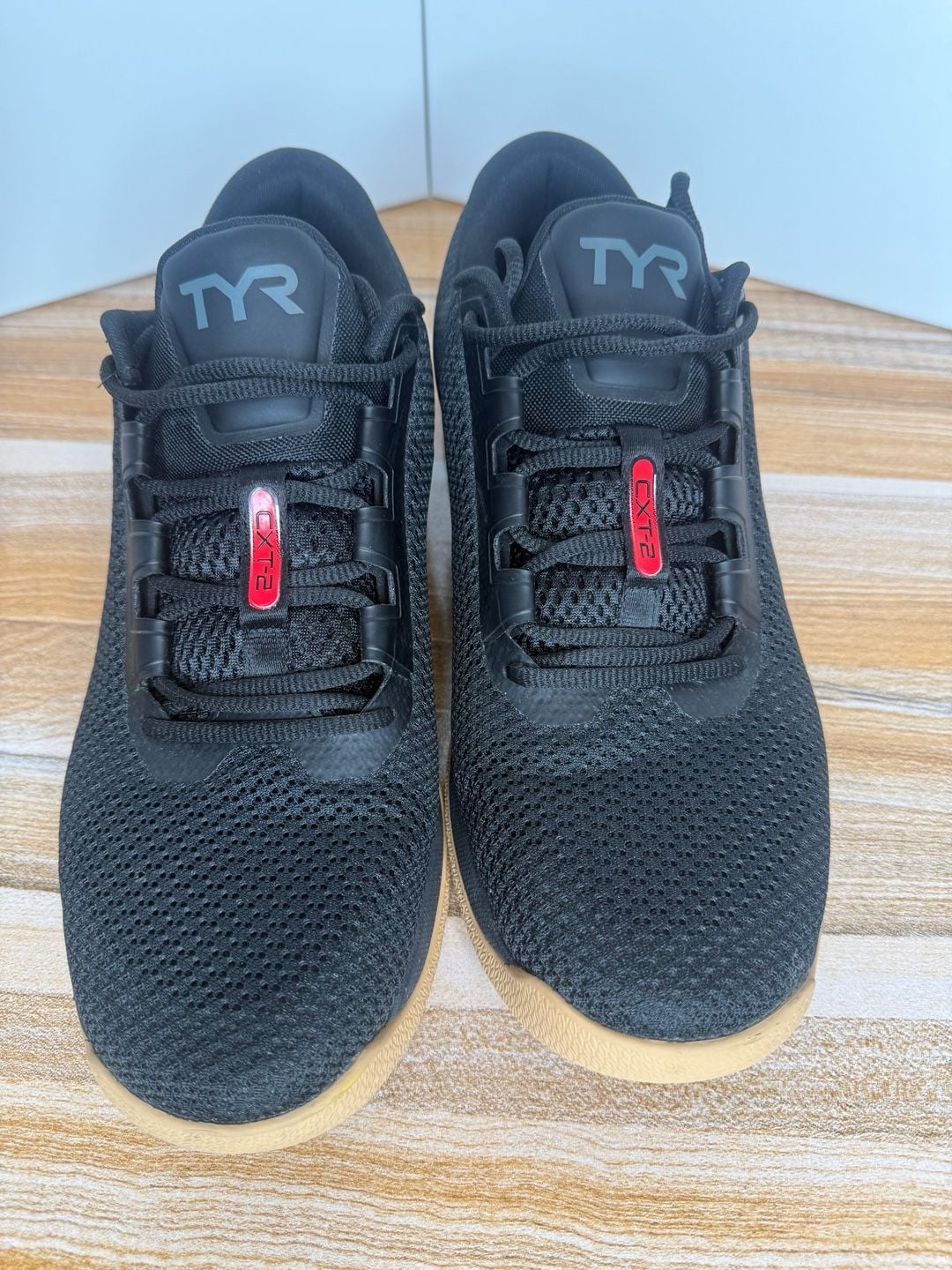 TYR CXT-2 Trainer Size M11.5/W13 Black Gum Crossfit Shoes 12