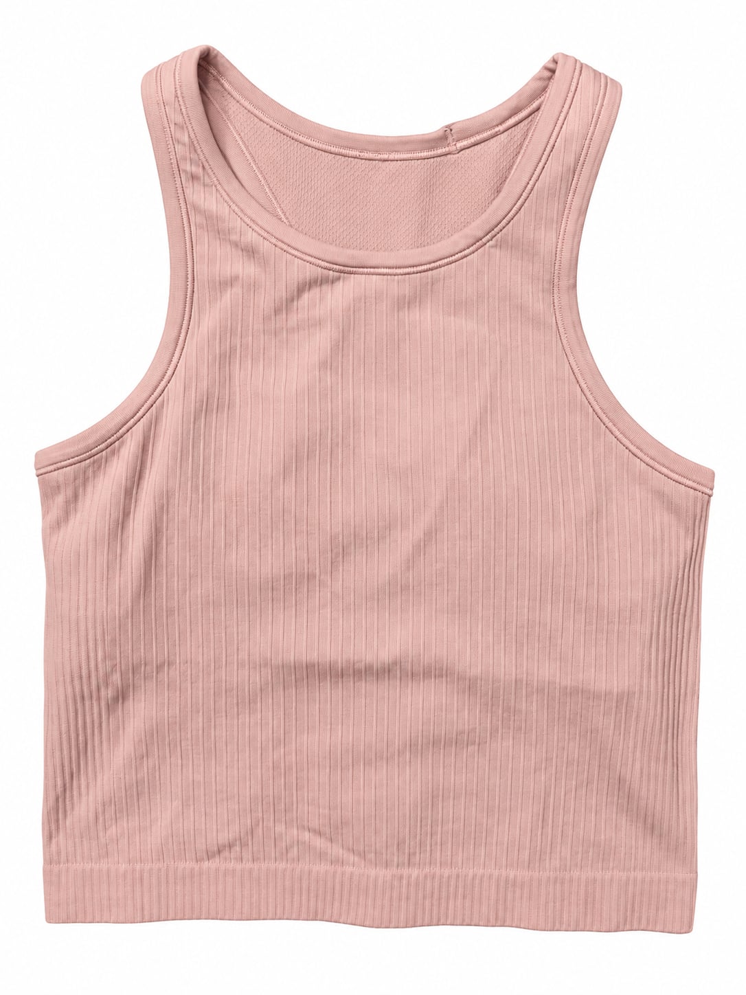 Lululemon Align Tank Top Size 4 Pink Ribbed Cropped Athletic 2
