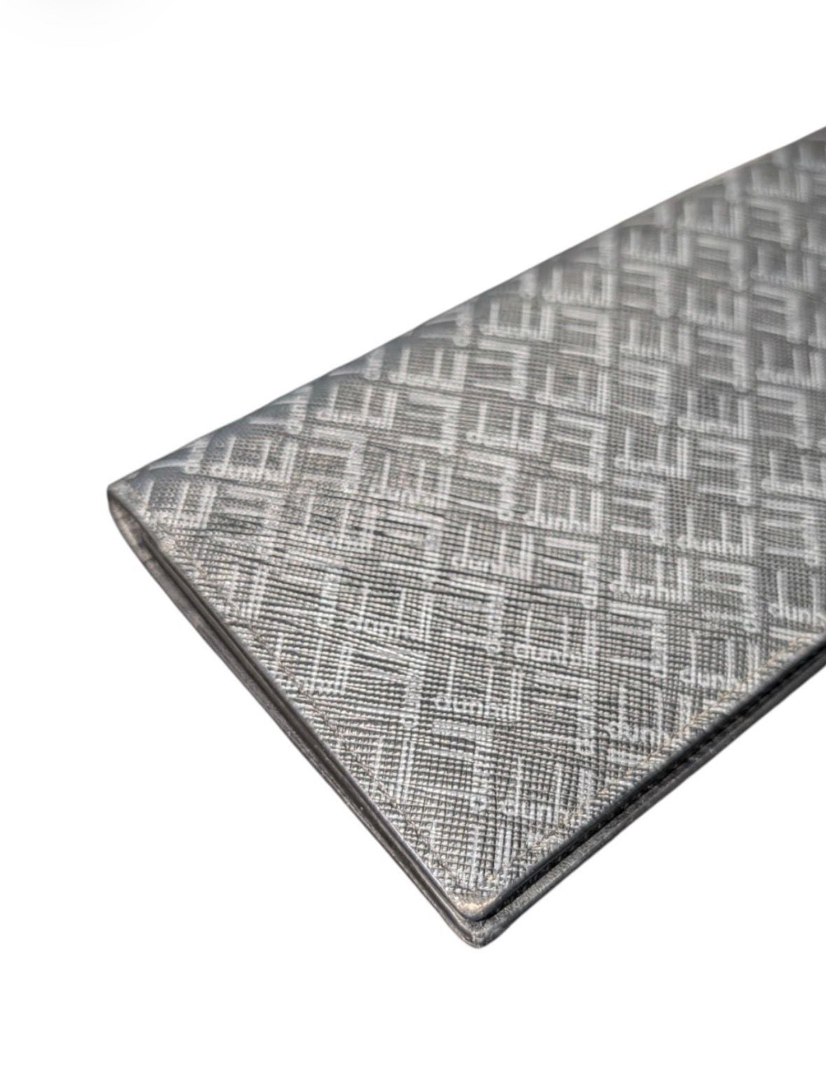 Alfred Dunhill Long Wallet Grey Monogram Coated Canvas 7